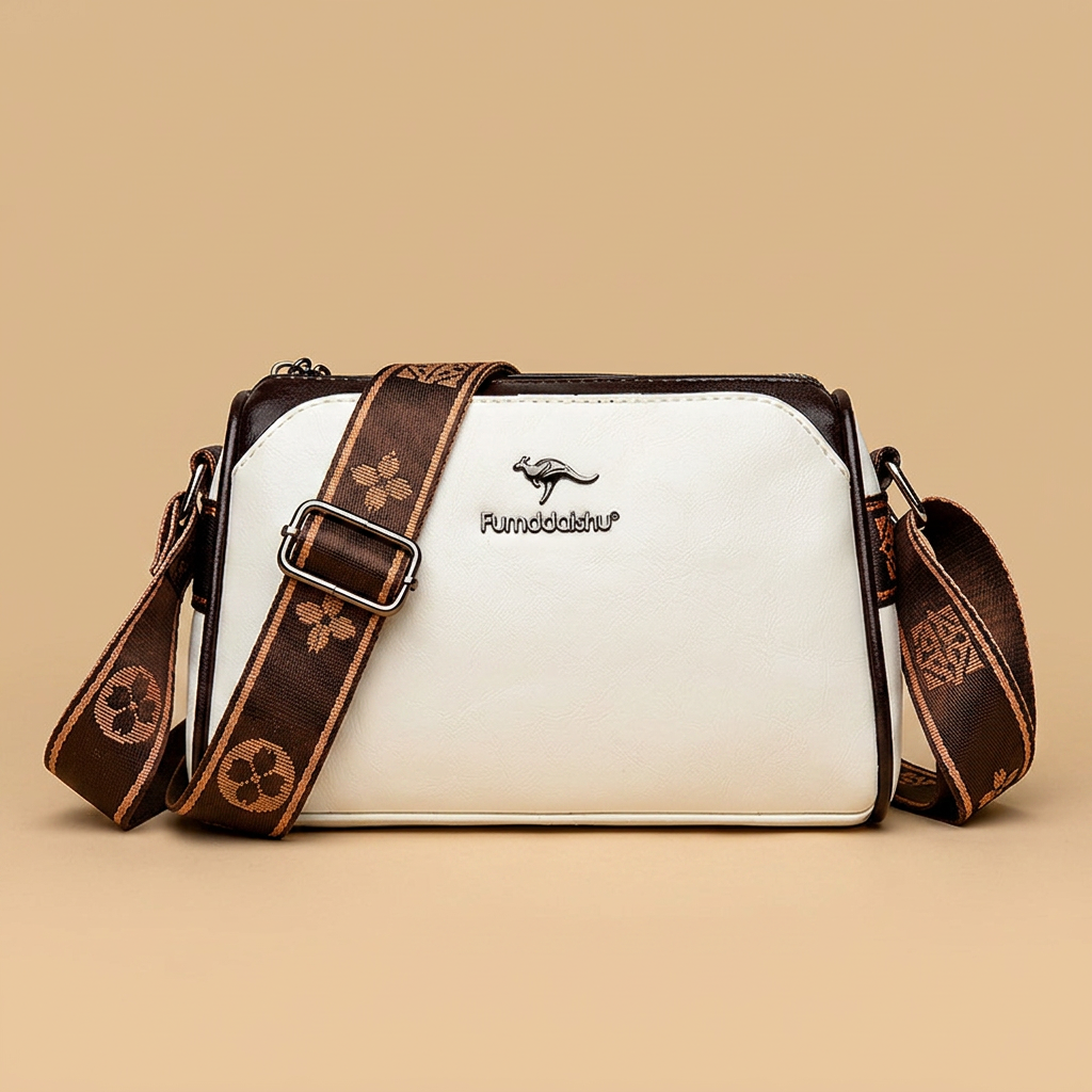 Crossbody Bag Structured Leather Flap