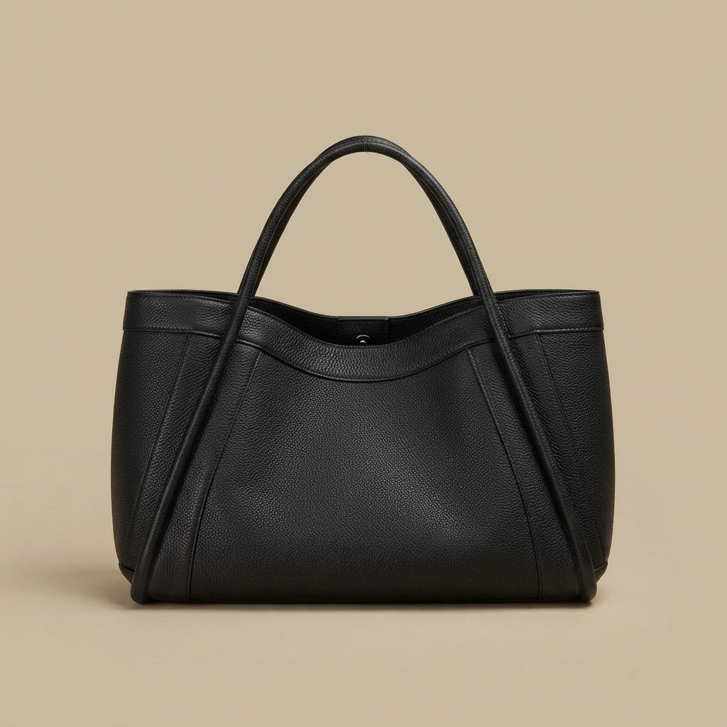 Tote Bag with Curved Top