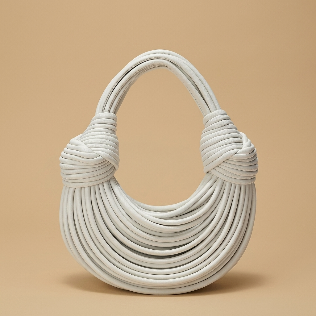 Shoulder Bag with Gold Hardware