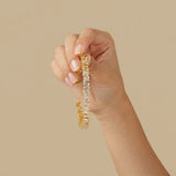 Bracelet with Inlaid Zircon Detail