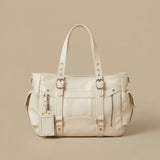 Shoulder Bag with Buckle Straps