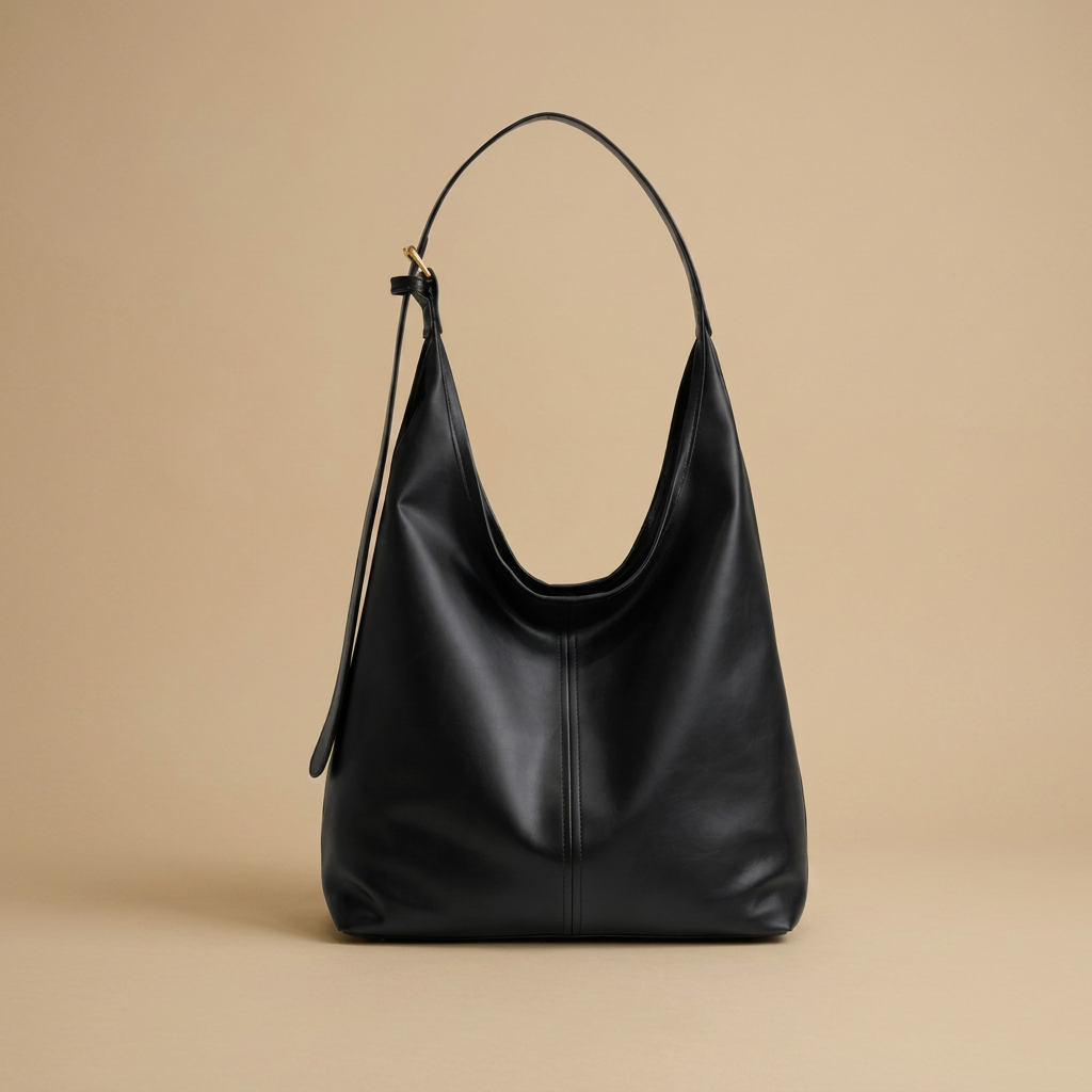 Hobo Bag Women Vegan Leather Work Handbag