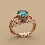 Ring with Copper-Tone Finish