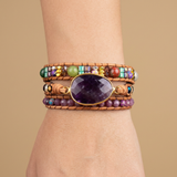 Bracelet with Oval Gemstone