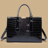Tote Bag Croc Embossed Finish