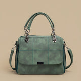 Shoulder Bag with Chain Accents