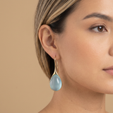 Stud Earrings with Pave Crystals