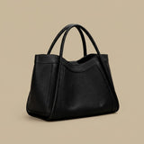 Tote Bag with Curved Top