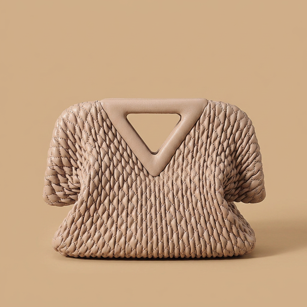 Crossbody Bag with Textured Finish