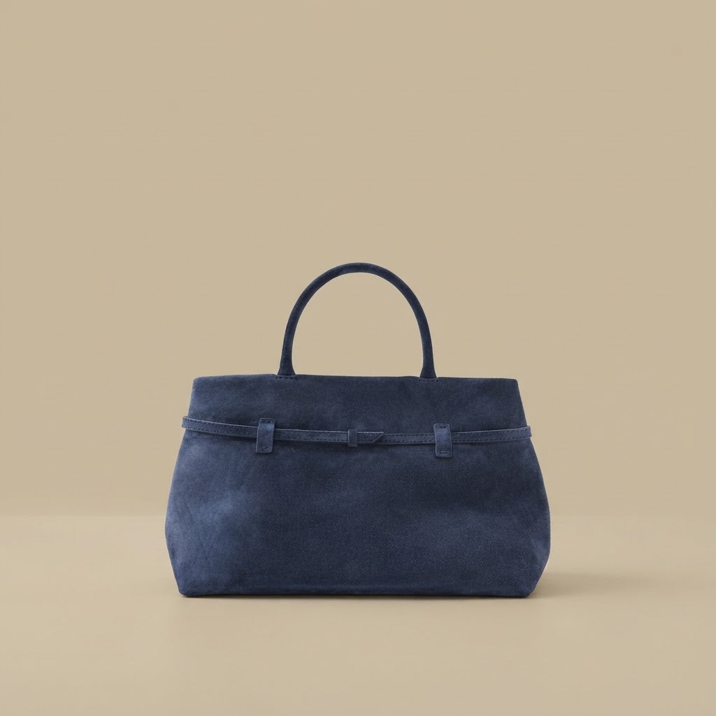 Shoulder Bag with Buckle Strap