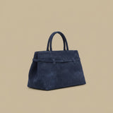 Shoulder Bag with Buckle Strap