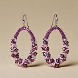 Earrings with Crystal Tassel