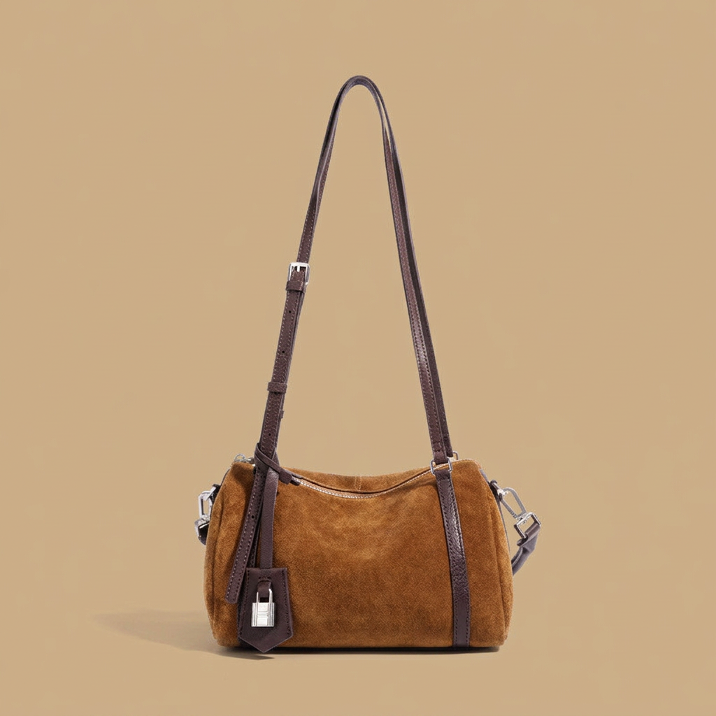 Crossbody Bag with Buckle Strap