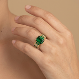 Ring with Crystal Accents