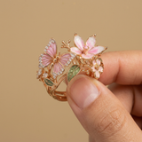 Ring Gold-Tone Brass Finish