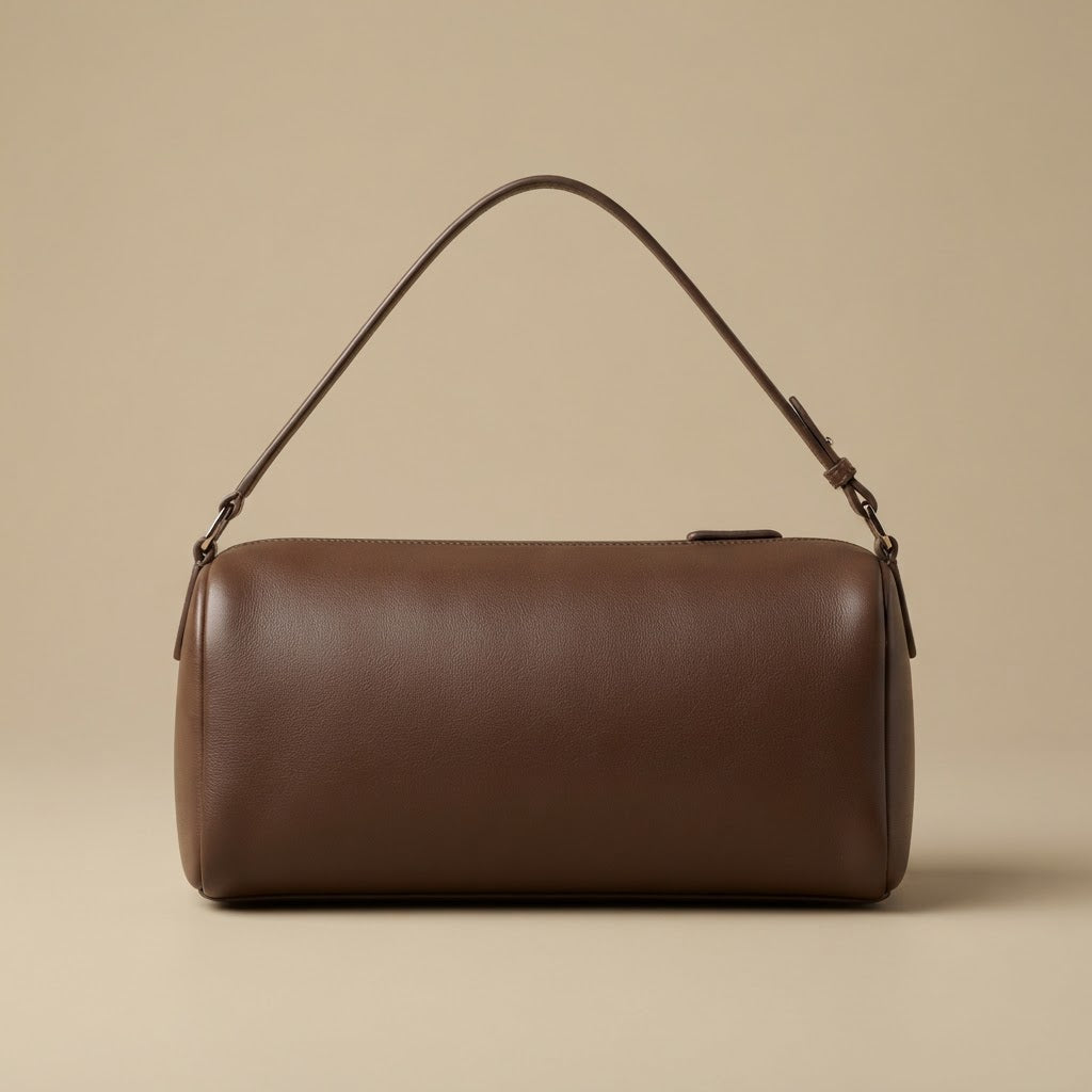 Shoulder Bag with Suede Finish II