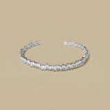 Bracelet with Inlaid Zircon Detail