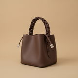 Bucket Bag with Braided Handle