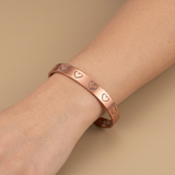 Cuff Bracelet Heart Motif