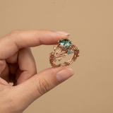 Ring with Copper-Tone Finish