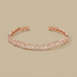 Bracelet with Inlaid Zircon Detail