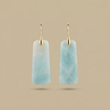 Earrings with Rectangular Drops