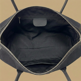 Shoulder Bag with Double Zipper