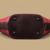 Shoulder Bag with Floral Applique