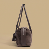 Shoulder Bag with Tassel Accent