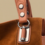 Shoulder Bag with Polished Hardware