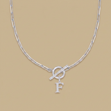 Necklace with Initial Pendant