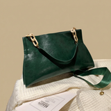 Shoulder Bag with Chain Straps