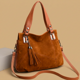Shoulder Bag with Polished Hardware