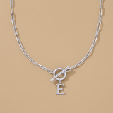 Necklace with Initial Pendant