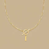 Necklace with Initial Pendant