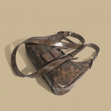 Shoulder Bag with Buckle Detail