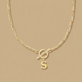 Necklace with Initial Pendant