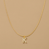 Necklace with Snake Chain Pendant