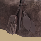 Shoulder Bag with Tassel Accent