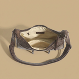 Shoulder Bag with Buckle Detail
