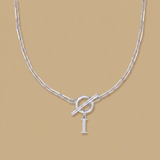 Necklace with Initial Pendant