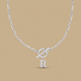 Necklace with Initial Pendant