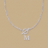 Necklace with Initial Pendant