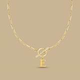 Necklace with Initial Pendant