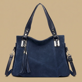 Shoulder Bag with Polished Hardware