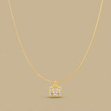 Necklace with Snake Chain Pendant