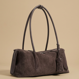 Shoulder Bag with Tassel Accent