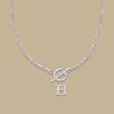Necklace with Initial Pendant
