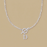 Necklace with Initial Pendant