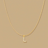 Necklace with Snake Chain Pendant